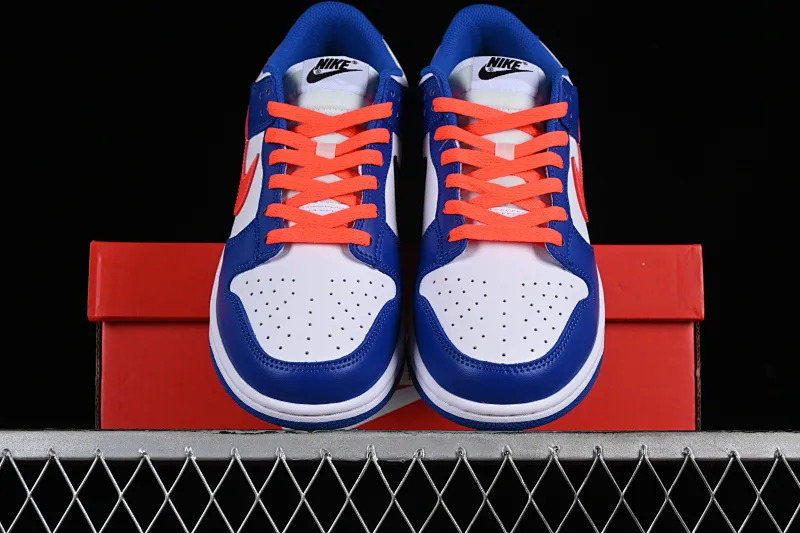 All categories Nk SB Dunk series Nk SB Dunk Low low-top sneakers Nk Dunk Low white blue red SB low-top casual sneakers CW1590-104